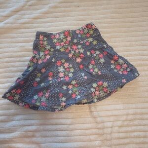 Gymboree Blue Floral Skirt